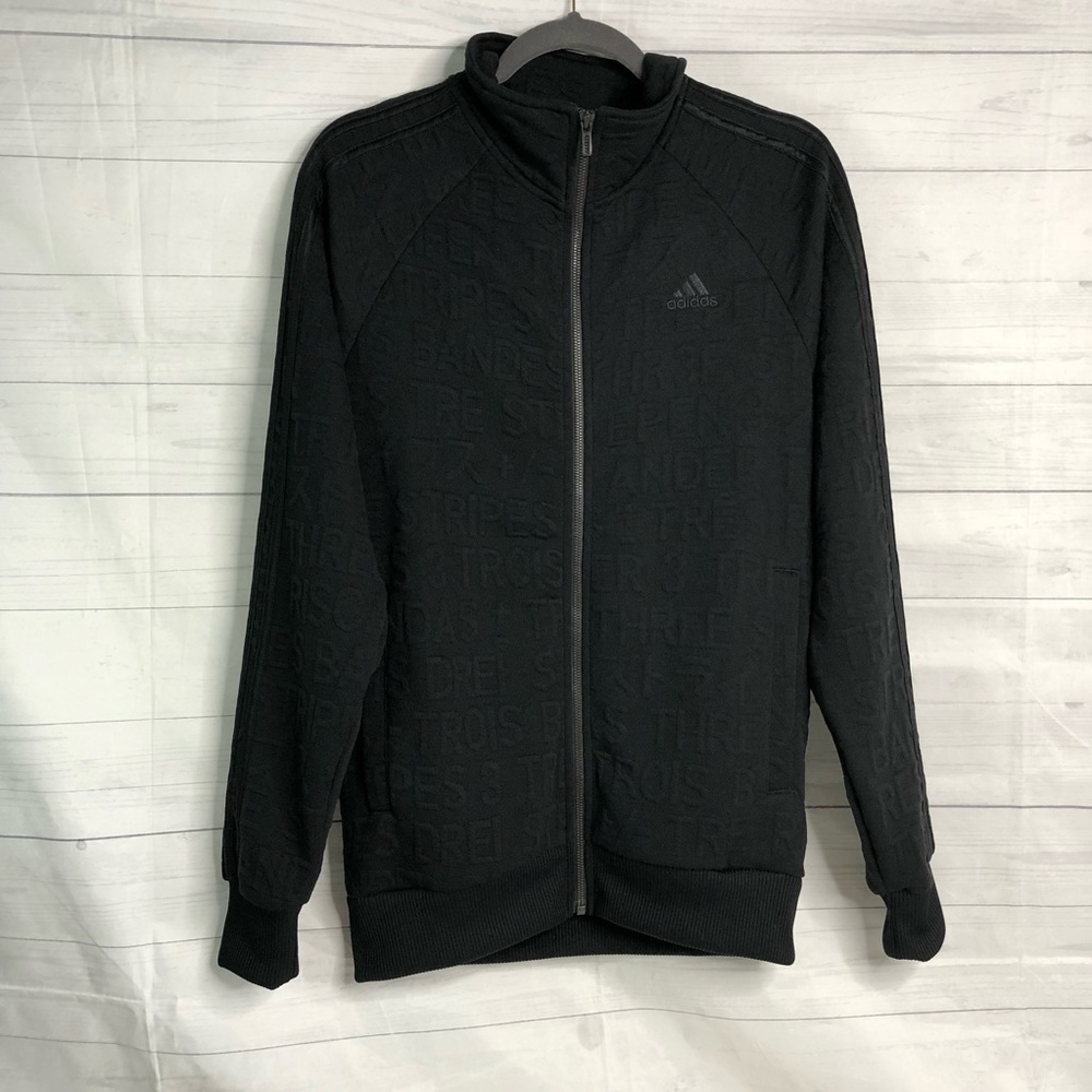 Adidas| Men’s Typography Print Track Jacket